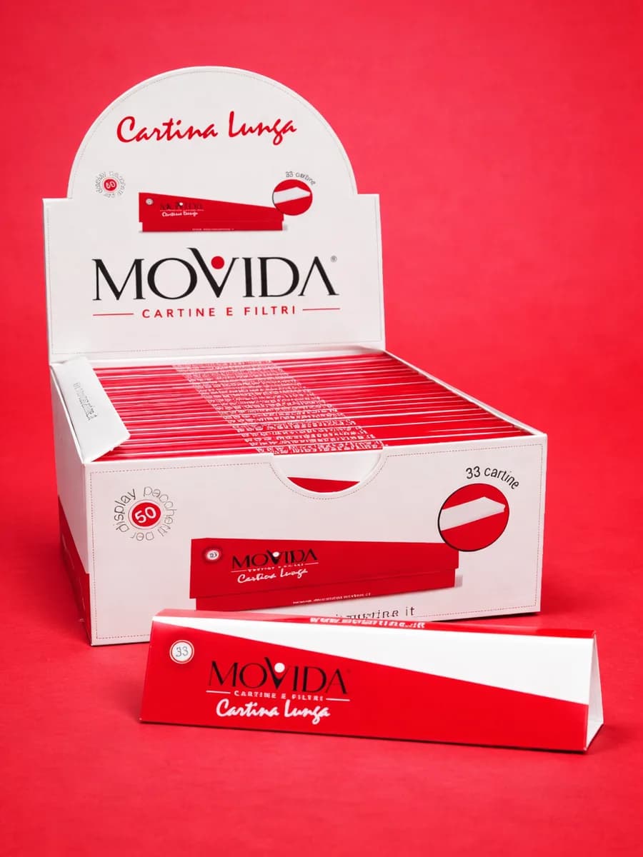 BOX DA 50 LIBRETTI CARTINA LUNGA 14g